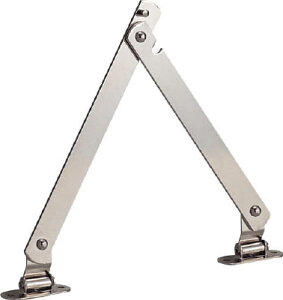 TRUSCO(トラスコ中山):スチール製止付き平棒ステー 全長300mm 右用 TS-52-R オレンジブック 3021947