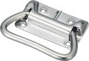 TRUSCO(トラスコ中山) スプリング付トランク取手 ステンレス製 85mm TT-85S