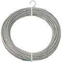 TRUSCO(トラスコ中山) ステンレスワイヤロープ Φ4.0mmX30m CWS-4S30