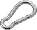 TRUSCO(トラスコ中山):ステンレススナップフック B型 線径Φ11×開口17mm (1個) TSF-11B オレンジブック 2750741