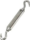 TRUSCO(トラスコ中山):ステン製枠式ターンバックル フック&フックタイプ ねじ径W3/8 TTB-9H オレンジブック 2750813