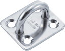 TRUSCO(トラスコ中山):アイプレート ステンレス製 8mm 1個入 TIP-8 オレンジブック 2751682