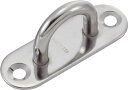 TRUSCO(トラスコ中山):パッドアイ ステンレス製 8mm (1個入) TPD-8 オレンジブック 2751976