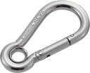 TRUSCO(トラスコ中山):ステンレススナップフック A型 線径Φ6×開口8mm (2個入) TSF-6A オレンジブック 2754291