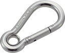 TRUSCO(トラスコ中山):ステンレススナップフック A型 線径Φ10×開口13mm (1個) TSF-10A オレンジブック 2754321