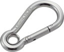TRUSCO(トラスコ中山):ステンレススナップフック A型 線径Φ12×開口21mm (1個) TSF-12A オレンジブック 2754347