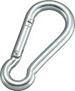 TRUSCO(トラスコ中山):スプリングフックスチール製 6X60mm TSH-06 オレンジブック 2758008