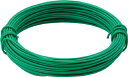 TRUSCO(トラスコ中山) カラー針金小巻タイプ緑 20番手線径0.9mm×15m TCWS-09GN
