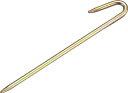 TRUSCO(トラスコ中山):ロープ止めJ型6X240mm 30本入 TRJ-624-30P オレンジブック 3803538