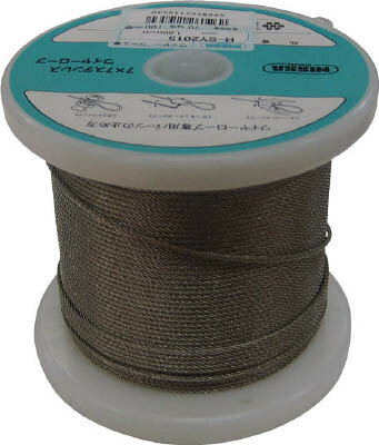 ニッサチェイン ステンレスワイヤーロープ 2.5mm×100m TSY-25-100