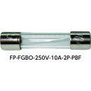冨士端子工業 ガラス管ヒューズ (2個入) 3A 6.4×30mm FP-FGBO-250V-3A-2P-PBF