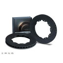 DIXCEL(ディクセル):ブレーキローターFCR2ピースSlit FS-34332A52R FS34332A52R 高性能 高負荷 安定 ハイミュー スリットローター 耐ひずみ(2)