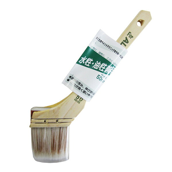 樂天商城 - ステップ 水性・油性兼用刷毛 50mm 4971544334196