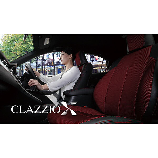 Clazzio（クラッツィオ）:クラッツィオ シートカバー Clazzioクロス CX-3（BK×RE）用 289912WZB7022KA【メーカー直送品】 シートカバー クラッツィオ