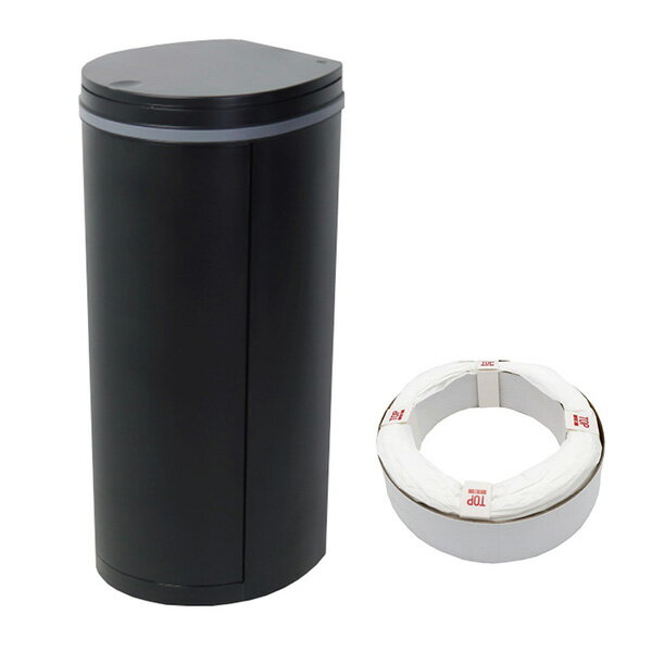 ジェフリーズジャパン DEO・PAIL デオペールおむつ処理ポットブラック 4582394775673