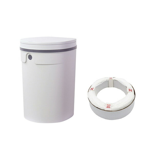 ジェフリーズジャパンの一覧はこちらリムーブシャッター機能でニオイを漏らさず使った分だけ捨てられるゴミ箱です。袋の切り取りに便利なカッター付きです。高い防臭性で置き場所を選びません。専用のゴミ袋カセットは天然の抗菌成分「銀イオン」を含んだ素材で殺菌・抗菌・防臭力を発揮します。抗菌性：黄色ブドウ球菌、大腸菌99.99％（ISO22196-2011：ISO認証済/SGS）●用途：おむつ処理用ゴミ箱●製品サイズ取りまとめ：幅：約240mm、奥行：約270mm、高さ：約375mm、重量：約1.5kg、容量：12L●色・仕上げ：ライトグレー●材質：材質：本体/ABS樹脂・PP、カセット（ECO-VFILL）/PE・EVOH●付属品：専用カセット1個【商品サイズ】縦(mm)　240横(mm)　270高さ(mm)　375JANCD：4582394775543【銀行振込・コンビニ決済】等前払い決済予定のお客様へ当商品は弊社在庫品ではなく、メーカー取寄せ品でございます。在庫確認後に注文確認を行い、お支払いのお願いを送信させて頂きます。休業日、14:00以降のご注文の場合は翌営業日に上記手続きを行います。お時間が掛かる場合がございます。