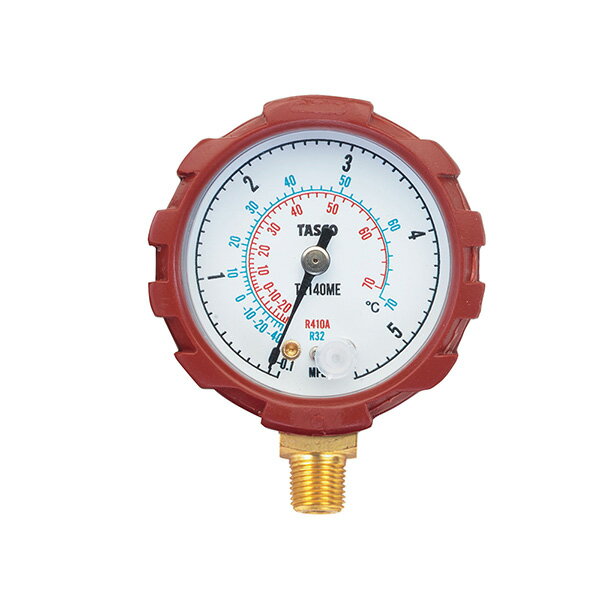 イチネンTASCO （タスコ）:ゲージ（高圧側） TA140ME 冷凍・空調工具 マニホールド