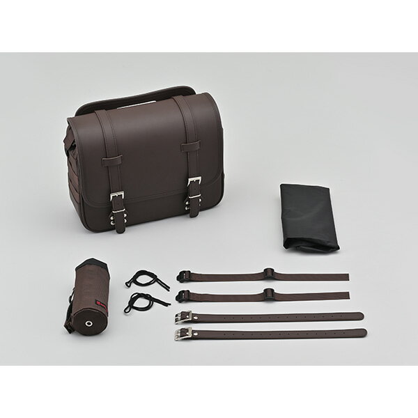 DAYTONA（デイトナ） HB DHS-54 サドルバッグ ブラウン 12L DHS