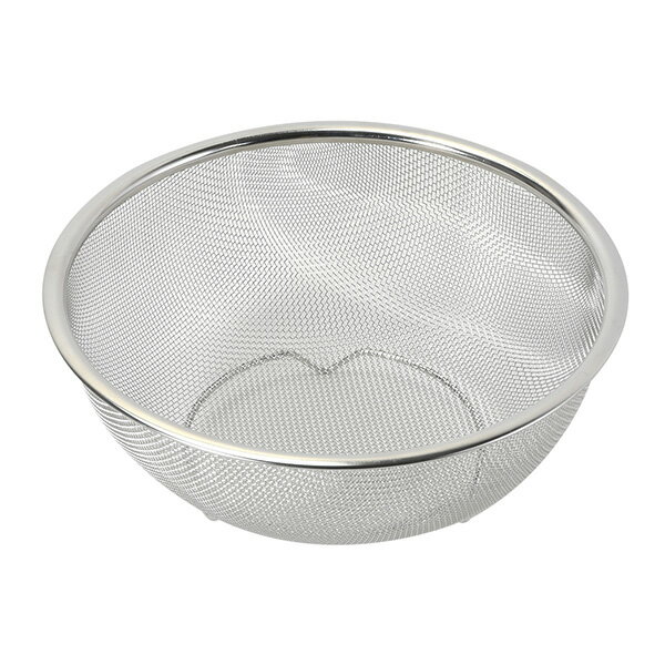 樂天商城 - パール金属 ベーシスラインステンレス製ボウル型ザル 21cm HC-0417