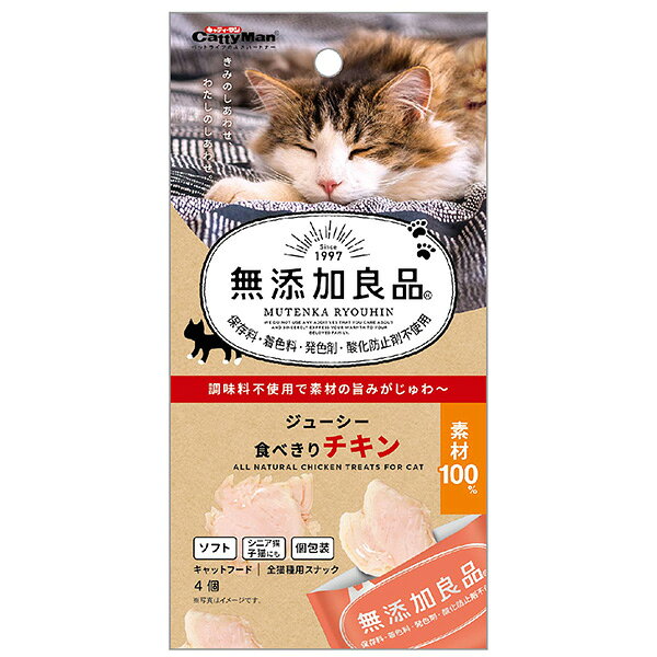 ドギーマンハヤシ 無添加良品ジューシー食べきりチキン 4個 82785