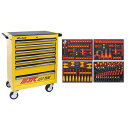 JTCオートツールズ:7段工具箱黄色 絶縁工具セット JTC3931ZSETYL【メーカー直送品】【地域制限有】
