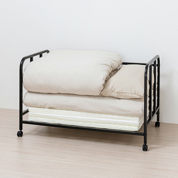 あす楽 積水樹脂:ふとん収納ラック FR-10BK