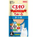 CIAO プレミアムちゅ~る かつお 14g×4本 SC-552