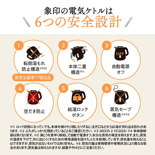 あす楽 象印マホービン:電気ケトル 0.8L ホワイト CK-DC08-WA