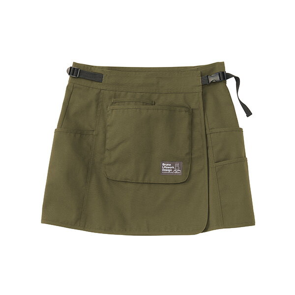 ミッフィーワークエプロン　Fサイズ　カーキ 95190