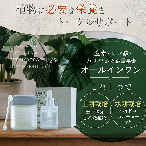 日東エフシー 水に溶かして速く効く粉末液肥 100g+添加液肥20ml 4946628831366