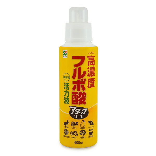 花ごころ 高濃度フルボ酸活力液アタックT-1 600mL 4977445111409