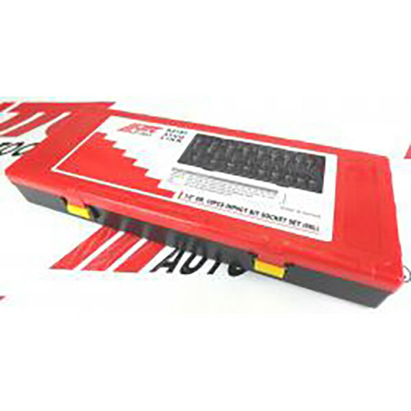 12.7mm　18PCS　インパクトビットソケットセット JTCK4181 工具箱 工具セット 整理用品 自動車 2