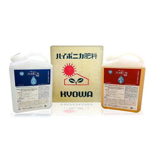 協和 ハイポニカ液体肥料 4L（A・Bセット） 4580127120134