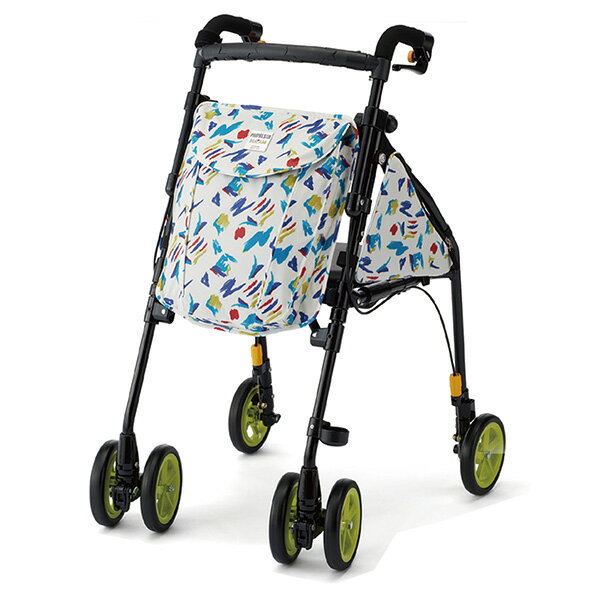 ＜限定400円OFFクーポン配布中＞ウィズワン:ピウプレストマム（SG）ペイント PPM-PT【メーカー直送品】 おしゃれ 4輪 高齢者 折りたたみ スーパー 大容量 軽い 買い物キャリー 前押し