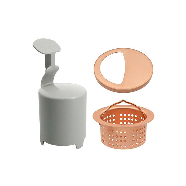 ガオナ(GAONA)の一覧はこちら【受注生産品】当商品は受注生産品でございます。配送状況は目安の為、前後する場合がございます。※注文後のキャンセル・返品・交換はお受けできかねます。●マンション・アパートのミニキッチンに使える銅製浅型ゴミカゴとプレートセットです。●掃除が面倒な方や、ゴミ捨て時に下水のにおいが気になる方にオススメです。●銅イオンの抗菌効果でヌメリやにおいを防ぎます。●樹脂製に比べてヌメリづらく、お手入れ簡単で衛生的に使用できます。●ゴミが詰まりにくく、スポンジでサッと洗いやすいパンチング加工(穴部分がフラット)です。●ゴミカゴと防臭ワンが別なので、ゴミ捨て時に下水のにおいが逆流しません●浅型ゴミカゴなので、こまめなゴミ捨てにより清潔を保ちやすくなります。●ゴミ捨て時に防臭ワン部分の汚れを見ずに済み、掃除のストレスを軽減します。●一人暮らし向けの賃貸やコンパクトなキッチンに最適です。JANCD:4972353827145【銀行振込・コンビニ決済】等前払い決済予定のお客様へ当商品は弊社在庫品ではなく、メーカー在庫品です。在庫確認後に注文確認を行い、お支払いのお願いを送信させて頂きます。休業日、14:00以降のご注文の場合は翌営業日に上記手続きを行います。お時間が掛かる場合がございます。