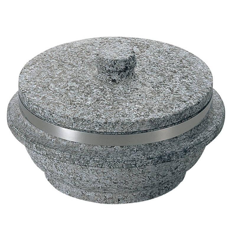 EBM 長水 遠赤 石焼釜 （石蓋付） 補強リング付 18cm 3660800