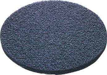 CONDOR（コンドル） 【5枚入】シックラインフロアパッド15インチ 黒 （ポリシャー 完全剥離用） E-16-1..