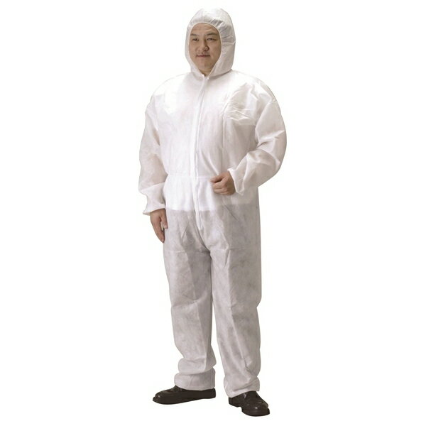 【メーカー直送】WING ACE 不織布簡易作業服ガードオールM GA-700