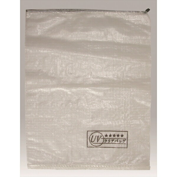 WING ACE:UVクリアー土のう袋48×62 50枚パック PP-109 UV剤の入った厚手で中身の見えるタイプ
