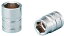 ̤KTCʵԵ:6.3sq.åȡϻѡ ˡ3/8inch 6.35mm Ĺ18.5mm B2-3/8 󥸥֥å 3731189