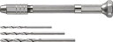 TRUSCO(トラスコ中山):ピンバイス 収納式ドリルセット 3Φ 0.1-3.2mm TPVS-3.0S ピンバイス (1S) オレンジブック 4374185
