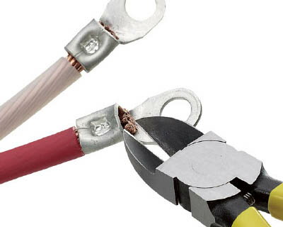 マルト長谷川工作所:KEIBA 電工用薄刃ニッパー（刃部形状スタンダード） 200 NH-218 電工用薄刃ニッパー （1丁） オレンジブック 7608446