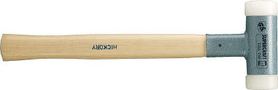 ロームヘルド・ハルダー スーパークラフトハンマーヒッコリー製ハンドル付ナイロン白頭径6 3366.060