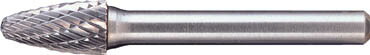 ムラキ:超硬バー Cシリーズ 形状：砲弾（クロスカット） 刃長25mm CB3C108 オレンジブック 1448013