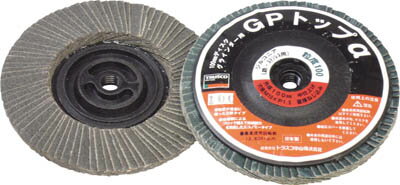 TRUSCO（トラスコ中山） GPトップα ねじ込み式 ジルコニア Φ100 10枚入 40# GP100ALZ