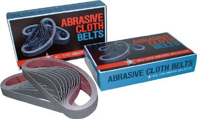 ベルスター研磨材工業:レジンクロスBP20#30【10本】 BP20-30 オレンジブック 1244434