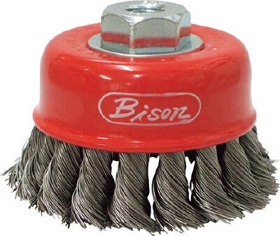 クロダブラシ バイソンひねりワイヤーカップブラシ（0.5） BS65M10-05