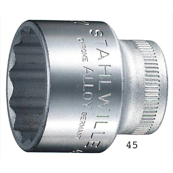 STAHLWILLE(スタビレー)の一覧はこちら●差込角("SQ)：3/8●サイズ(mm)：14●全長(L；mm)：30●ソケット部外径(d1；mm)：19.4●差し込み部外径(d2；mm)：17.5●ソケット奥内径(d3；mm)：13●ボルト接触部内面奥行き(t1；mm)：11.5●最大奥行き(t2；mm)：15.8●質量(g)：28●AS-drive(面接触)で、より高品質なHPQシリーズの3/8"SQソケット。●12角タイプ。JANCD:4018754001972【銀行振込・コンビニ決済】等前払い決済予定のお客様へ当商品は弊社在庫品ではなく、メーカー在庫品です。在庫確認後に注文確認を行い、お支払いのお願いを送信させて頂きます。休業日、14:00以降のご注文の場合は翌営業日に上記手続きを行います。お時間が掛かる場合がございます。