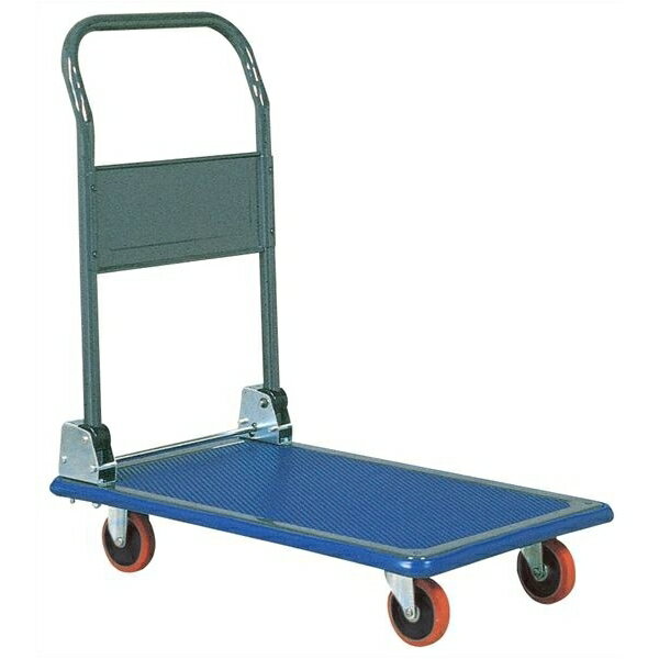 【法人限定】石川製作所:無音キャスター付き折り畳みハンドル台車 301NS【メーカー直送品】【車両制限】【車上渡し】【地域制限有】 台車 運搬 作業 アイケーキャリー 301NS