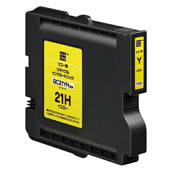 エコリカ RICHO リサイクルインク ECI-RC21HY